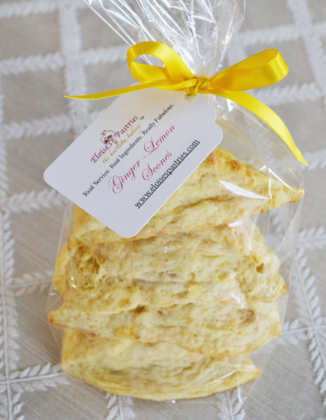 Ginger Lemon Scones