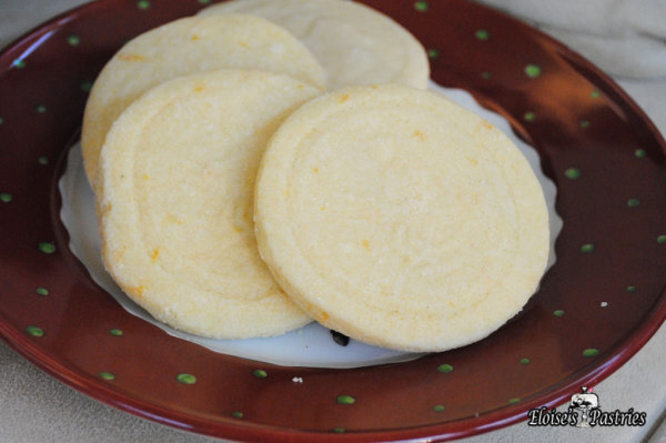 Citrus Shortbread Cookies