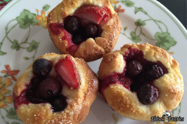 Fruit Filled Brioche 